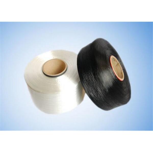 Fil à tricoter en nylon 150D/48F du nylon 6 de 100% FDY sur la couleur noire