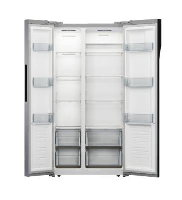 Home Appliance Side By Side Refrigerator Freezer Free Standing Installation,496L