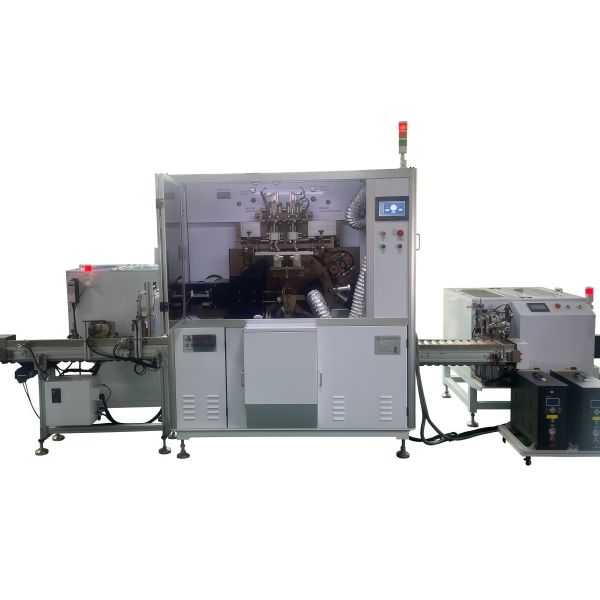 PLC Control 2 Color Screen Printing Machine Fully Automatic For Medical Virus Tubes