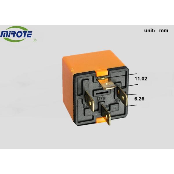 225296 12V 40A Waterproof 4Pin Automotive Relay Orange Cover For Car / Truck 3171420 1504951 0 332 014 150 0 332 014 203