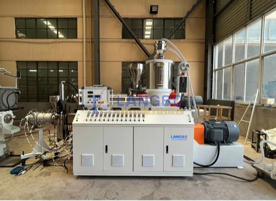 Plastic Pipe Making Manufacturing Machine HDPE Gas Pipe Extrusion Production Line PE Water Pipe Extrusion Machine