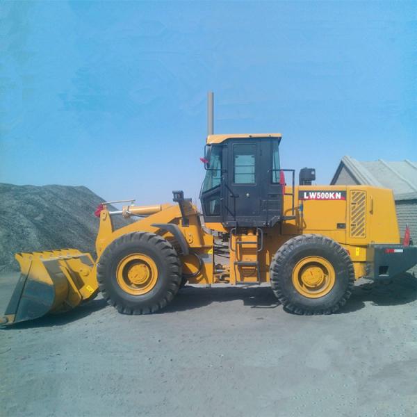 Strong Structure LW500KN Wheel Loader Earthmoving Machinery Long Service Life
