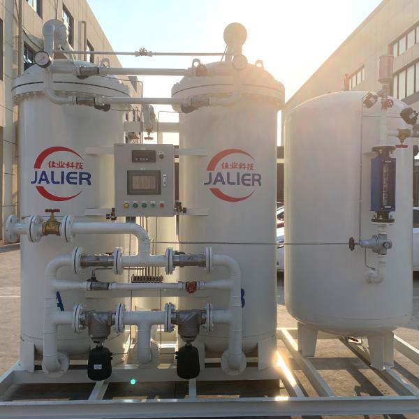 Instalação de gerador de nitrogênio de alta pureza 99,999% PSA Fabricação automática de gás