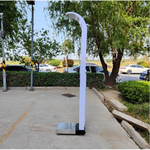 CE Certified Digital Foldable Ultrasonic Height and Weight Scales for BMI Calculation