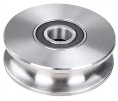 Load-Bearing Hoist Pulley Wheel with U-Groove and Guide Pulley for Wire Rope Sheave Applications