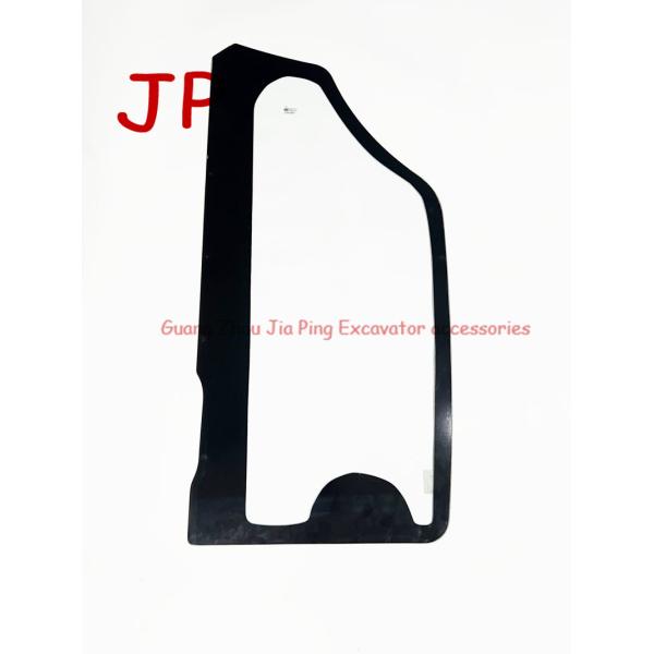 Ya00001498 Excavator Cab Glass Left Door Rear Cab Glass Transparent