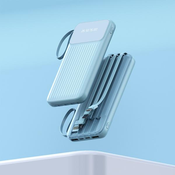 5V/2A Type-C Input Powerbank 10000mAh Slim Mobile Charger Power Bank With CE Certificate