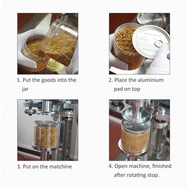 Multi Sizing 180ml To 2500ml Plastic Pop Top Cans For Food With Easy Open Lids Pet Jar, Ring Pull Top Can