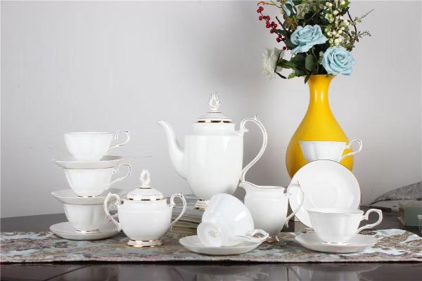 8.7oz 260ml Thin Fine Floral Regency Bone China Tea Cups