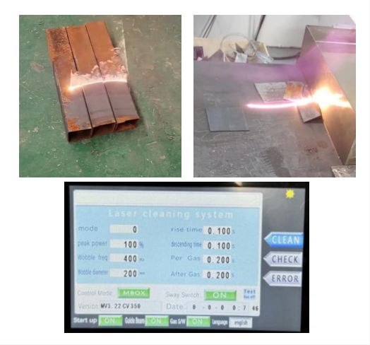 2000W Handheld Single Wobble Laser Cleaning Machine with CW Laser Output Mode