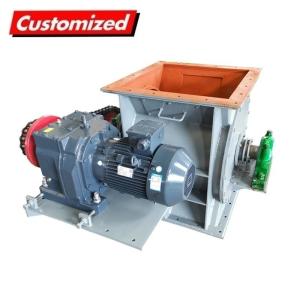 Heat Resistant Customized Screw Auger Feeder for Pneumatic Conveying System Rigid Impeller Star Discharger