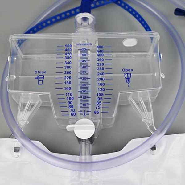 Top quality luxury urine bag Disposable urine bag 2000ml Medical urinal bag disposable