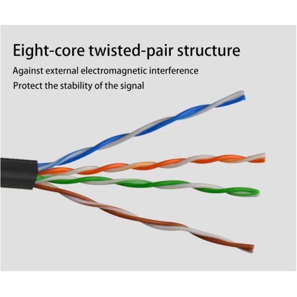 Пара кабеля 4P гибкого провода Unshield 1M Rj45 Cat5e