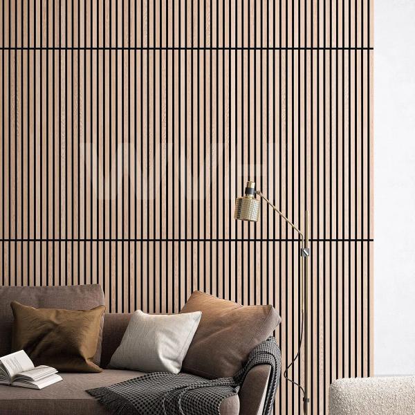 Panneaux muraux en ardoise en bois acoustique avec mousse pour la décoration des murs intérieurs,appropriés pour le salon, la chambre, la cuisine et les bureaux