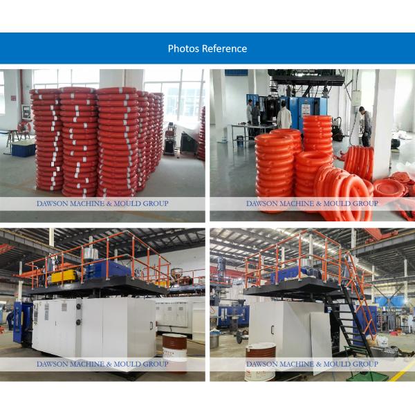 Accumulation Extrusion Blow Molding Machine PLC Plastic Life Buoy