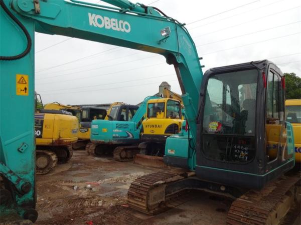 7 Ton USED EXCAVATOR  , kobelco JAPAN SK75 EXCAVATOR