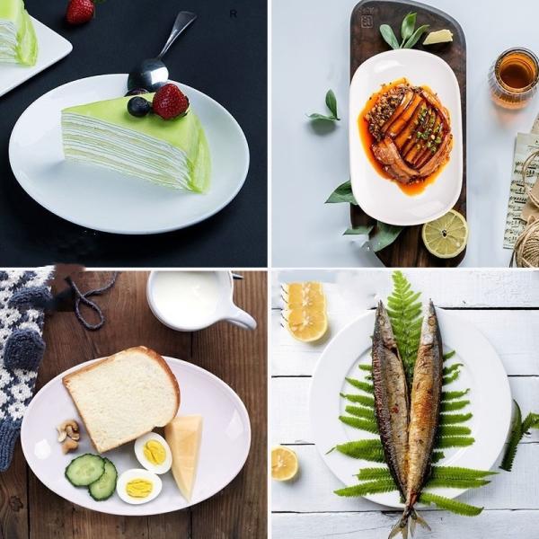 Customized Dinner Eco Friendly Melamine Plate with Shipping Cost and Delivery Time