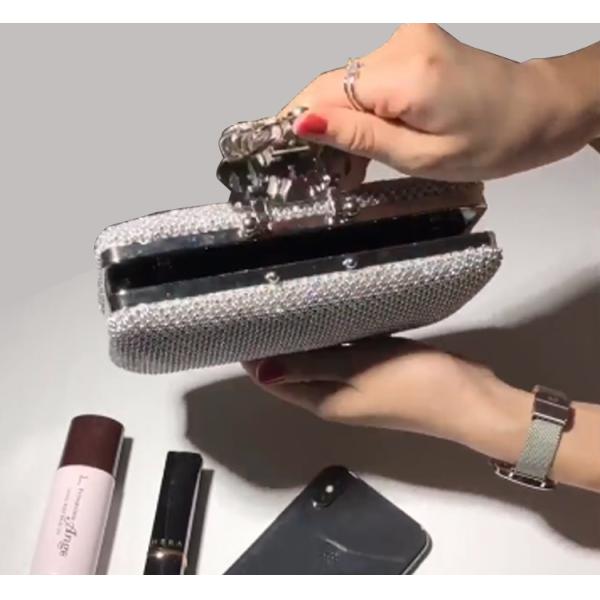 New bride's wedding bag diamond lady versatile banquet clutch evening dress bags