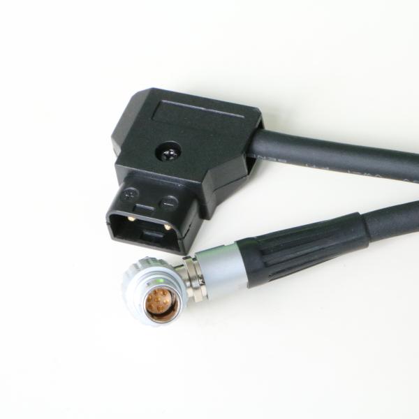 7 Pin Lemo Right Angle Male to D -tap Power Cable for Trimble R7 Receiver