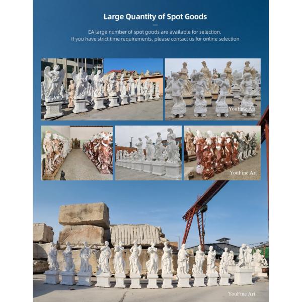 Decor Marble Four Season Custom Realsize Human Figure Sculpture