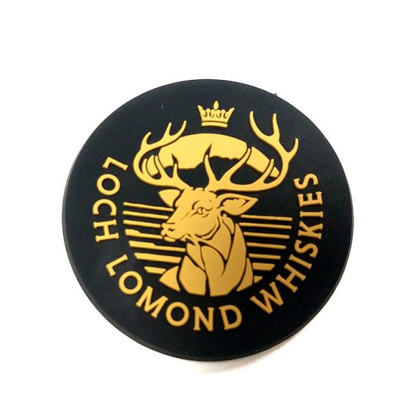 Передача 3D прессы жары текстурировала заплату Pvc логотипа мягкую пластиковую для одежды