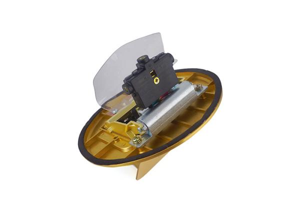 110V - 250V Waterproof Floor Outlet With Tamper / Weather Resistant Device