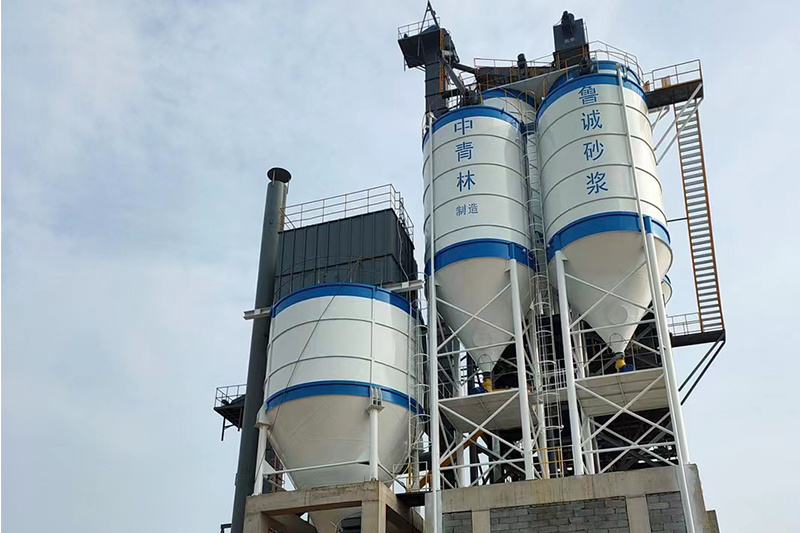 High Efficiency Modular Ready Mix Mortar Plant Wear Resistant Intelligent Control