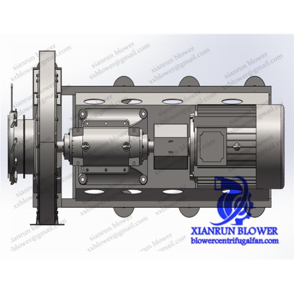 acero inoxidable centrífugo del ventilador de fan de 90-3500m m para la eliminación del polvo
