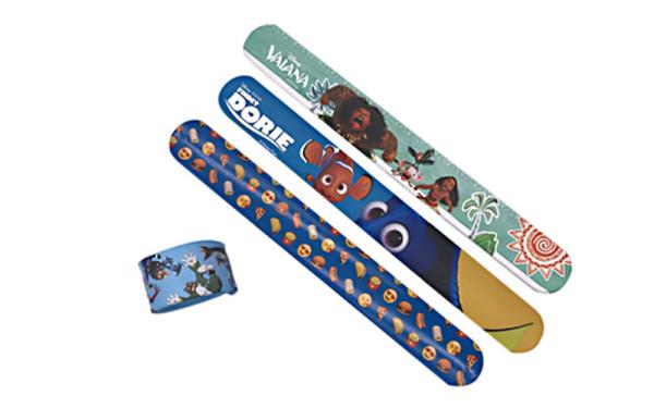 PMS Colors Rubber Slap Bracelets Animal Cartoon Pattern 25mm / 30mm Width