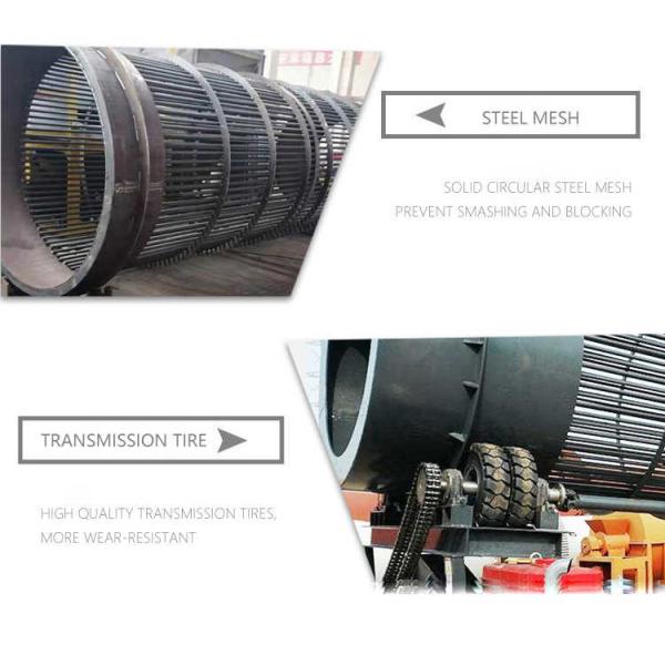 Lavadora de tambor de grava Lavadora de arena de arcilla Lavadora de tambor rotativa