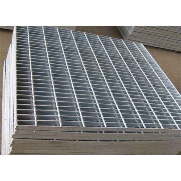 Anti Corrosion Welded Steel Grating 40*3mm Aluminum Metal Grid Flooring