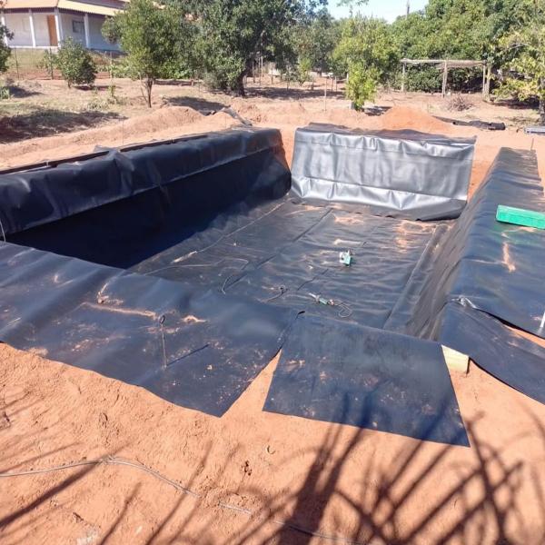 0.5mm HDPE Geomembrane For Pond Liner Pond Width 2m-8m Geomembrane HDPE