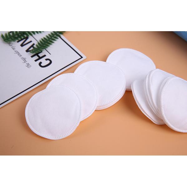 100% pure cotton round cosmetic cotton pads 80 pcs/bag white color for makeup remover
