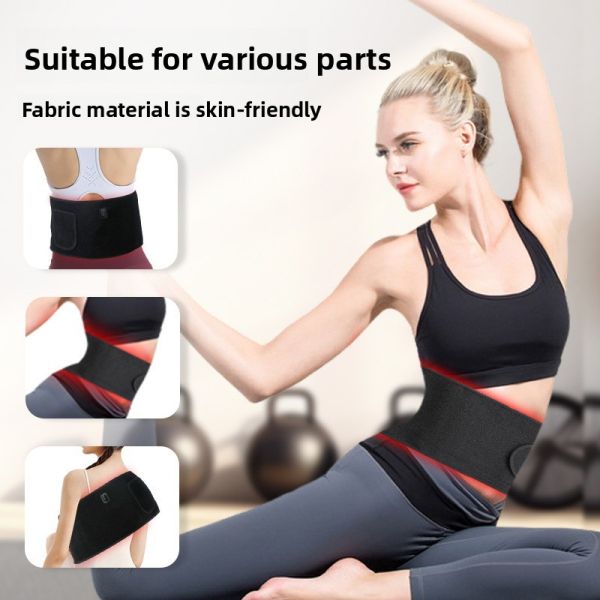 Heated Body Massage Belt Multi-functional massages the waist back and abdomen Suitable for home or office