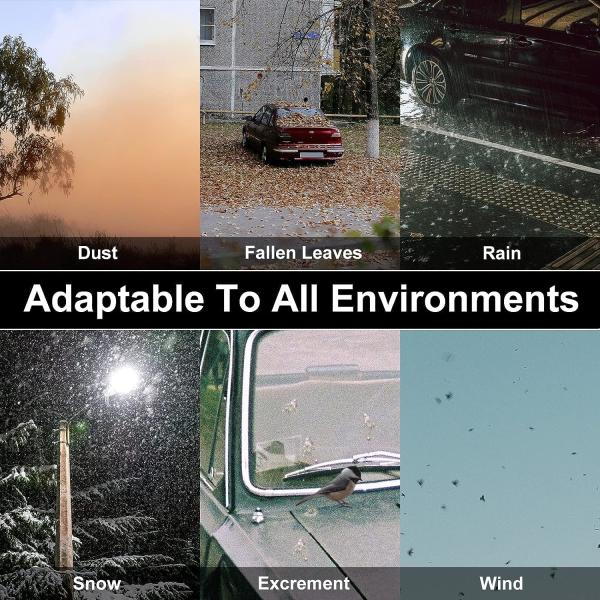 Disposable Car Covers，12.5 x 21.7ft Universal Clear Plastic Car Cover，Disposable Full Exterior Covers Elastic