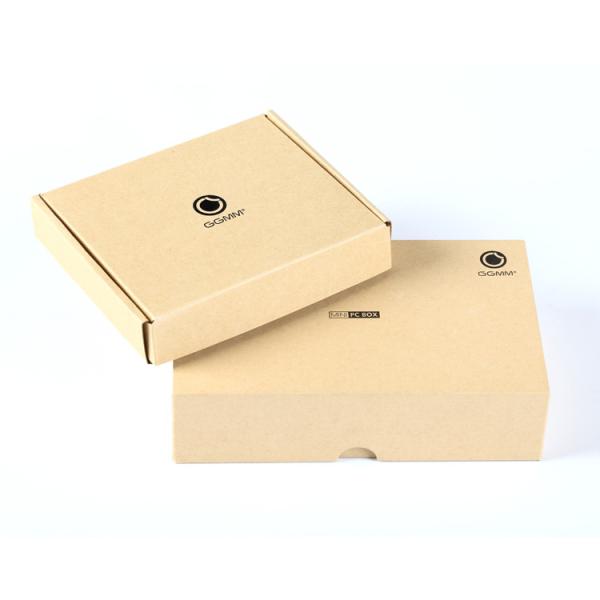 Caixa feito a mão de empacotamento de papel feita sob encomenda do pacote do presente do favor do cartão DIY da caixa de Kraft