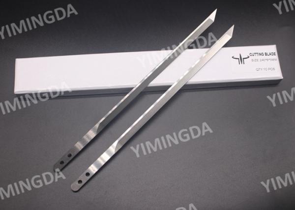 Lâminas de faca do cortador de matéria têxtil auto 240 x 8 x 3mm apropriados para o cortador de Yineng/lâmina de corte