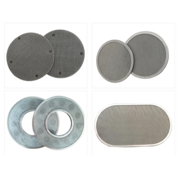 Industrial wire cloth woven metal fabric stainless steel filter screen wire mesh circles