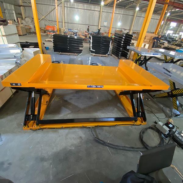 гидравлический типов высота 810mm таблиц подъема низкопрофильного 1000kg электрический нул Макс