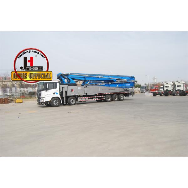 70M JIUHE isuzu Diesel Concrete Pump Truck with 6 Sections Boom Arm in 2023