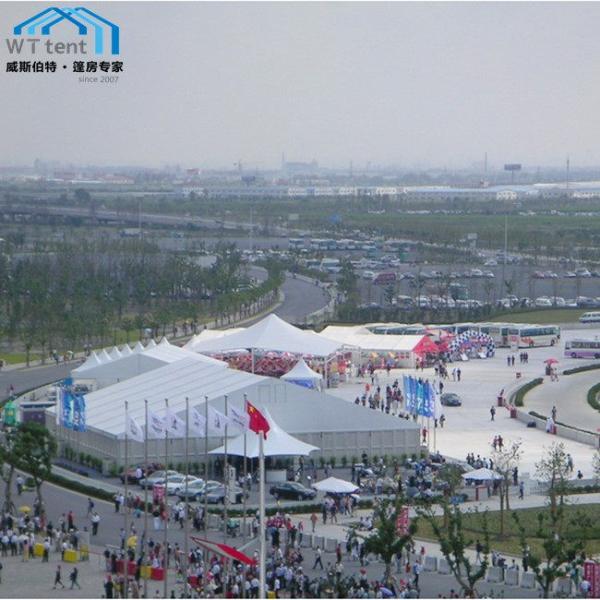 Large Outdoor Exhibition Tents , Fire Retardant Permanent Event Tent 20x30