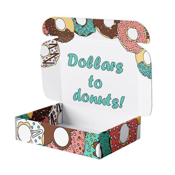 Corrugated Cardboard Packaging Gift Box Shipping Mailer Boxes Custom Logo Printed