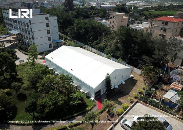 Quick Assembly Disassembly Emergency Medical Tents With Aluminium Structure PVC Fabric Covers