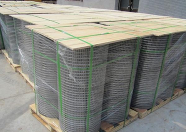Professional Welded Wire Mesh Panels Sheet Square Hole For District / Building