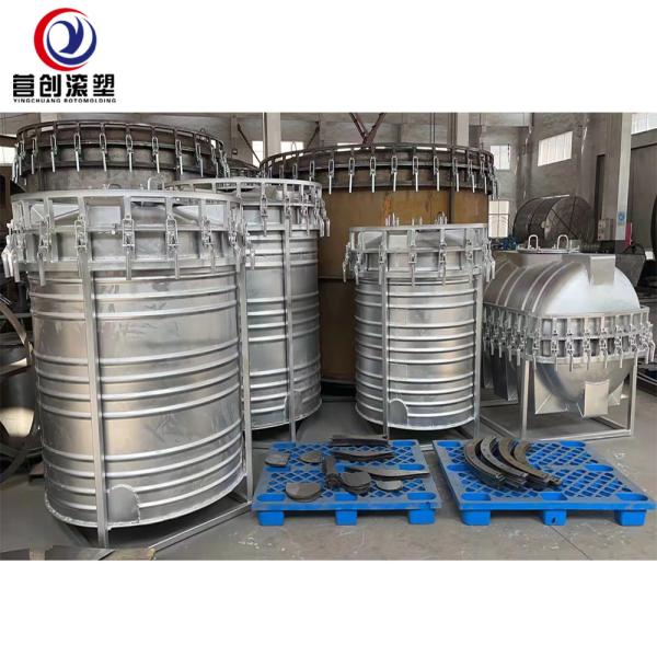 Large Capacity Plastic Roto Water Tanks Machine  / Roto Moulded Tanks