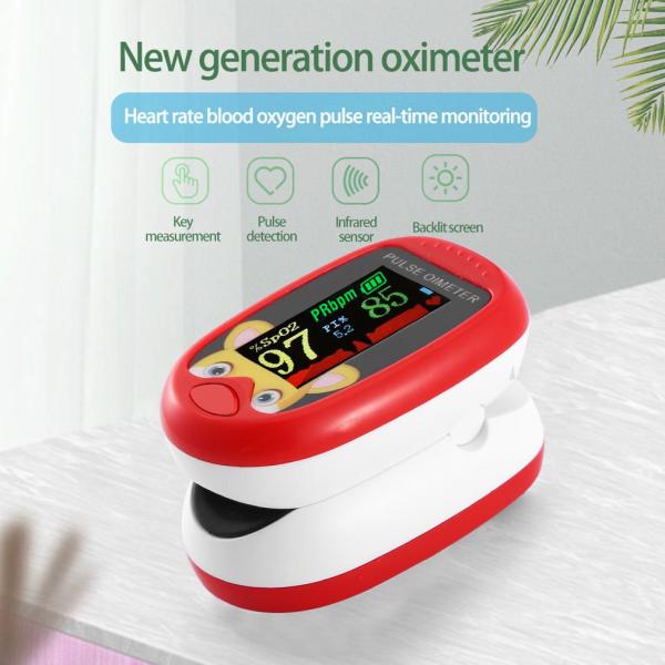 SpO2 Home Medical Device Portable Pulse Oximeter For Children 30-250bpm