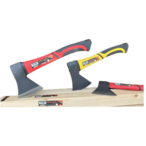 Axe with fiberglass handle
