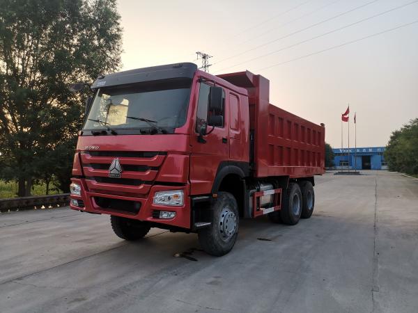 385HP EURO 3  Howo 6x4 Dump Used Heavy Duty Trucks ZZ3257N3847C1