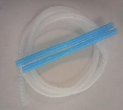 1.5 Meters Length Corrugated Flexible Tubing EVA/PE Transparent For Medical Device