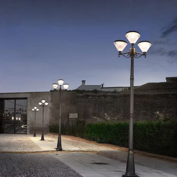 Solar Landscape Lights Energy Efficient Outdoor Lighting for Garden Pathway Illumination